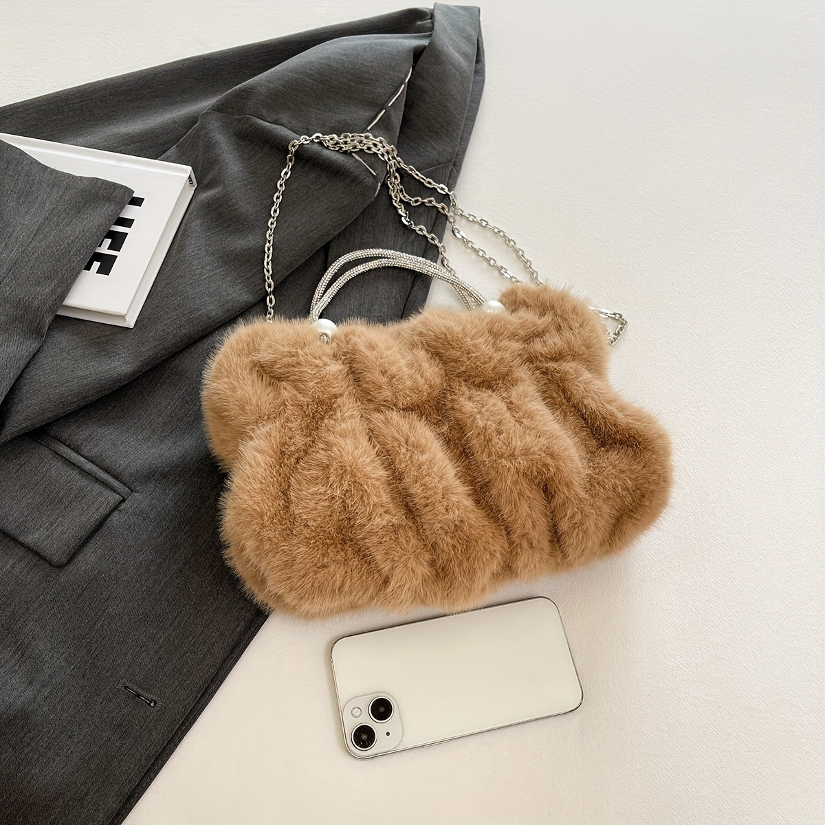 Natasha | Elegance Faux Fur Tote