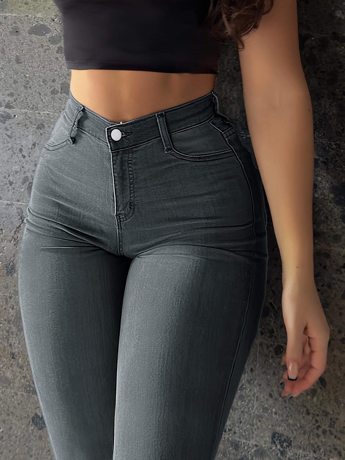 Leidy | High Waist Skinny Jeans