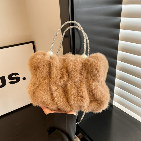 Natasha | Elegance Faux Fur Tote